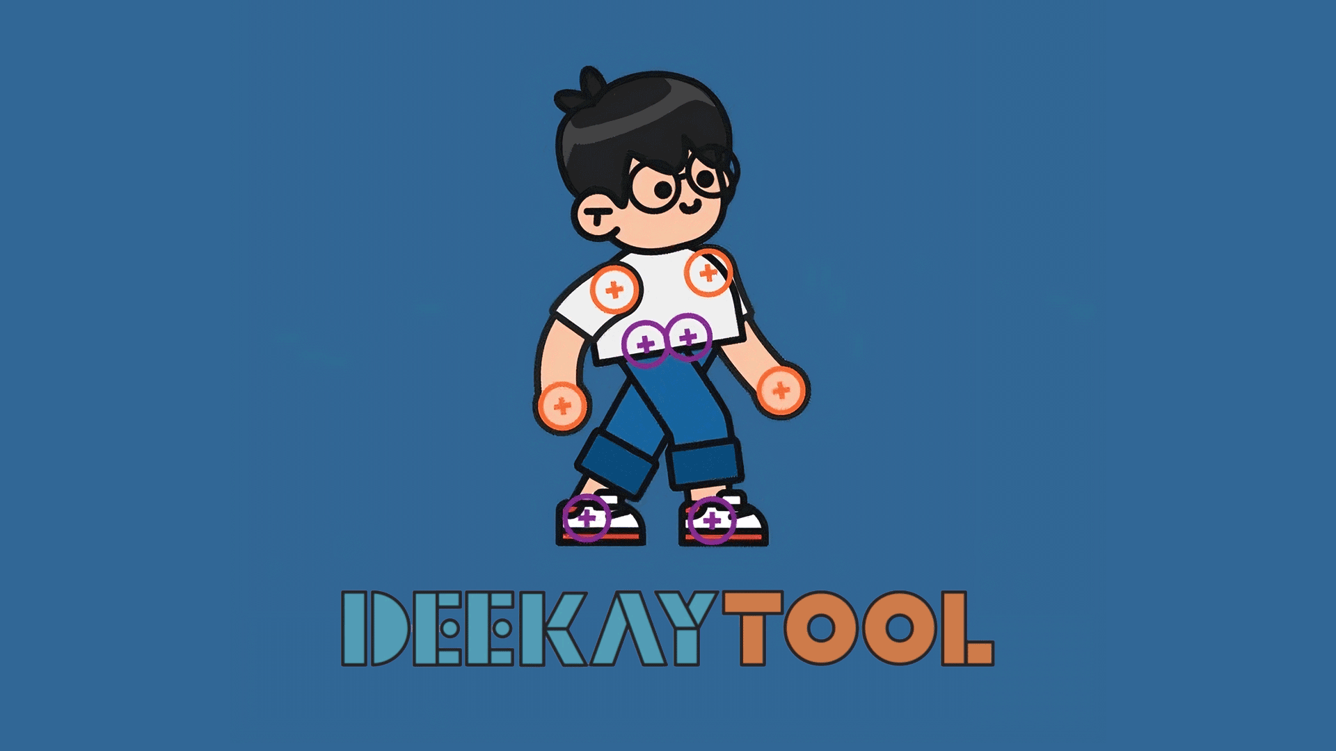 Deekay Tool v1.1.8 Fro After Effects 二维卡通角色绑定插件