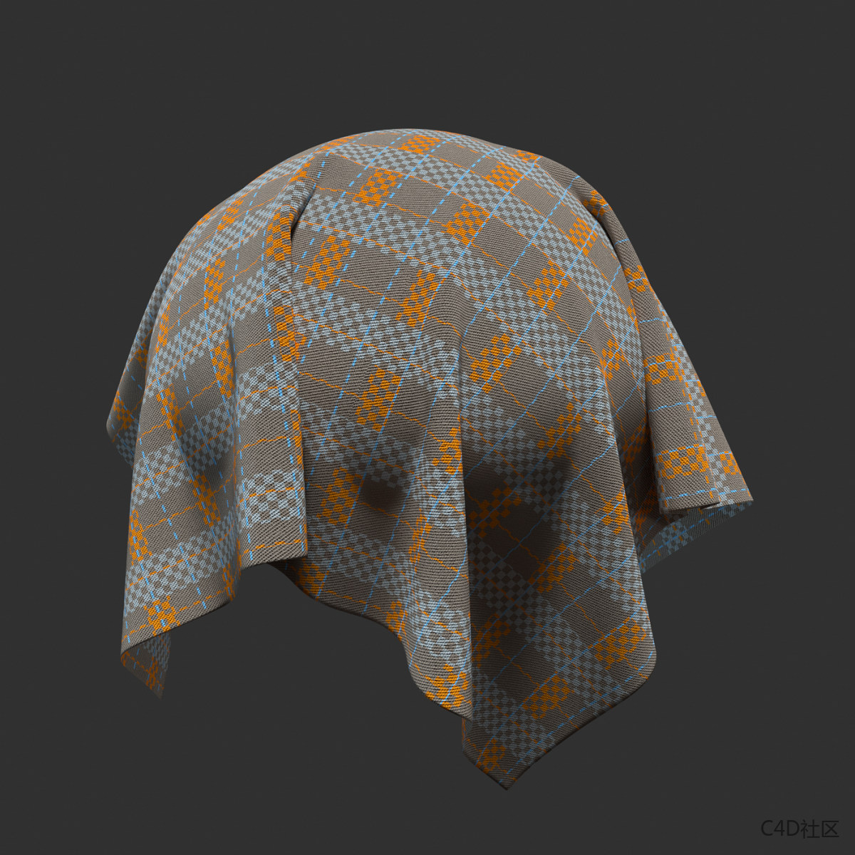 50种布料Octane材质预设贴图Octane Fabric Materials Vol 02