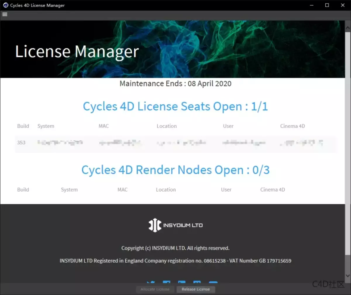 Cycles 4D Preferences