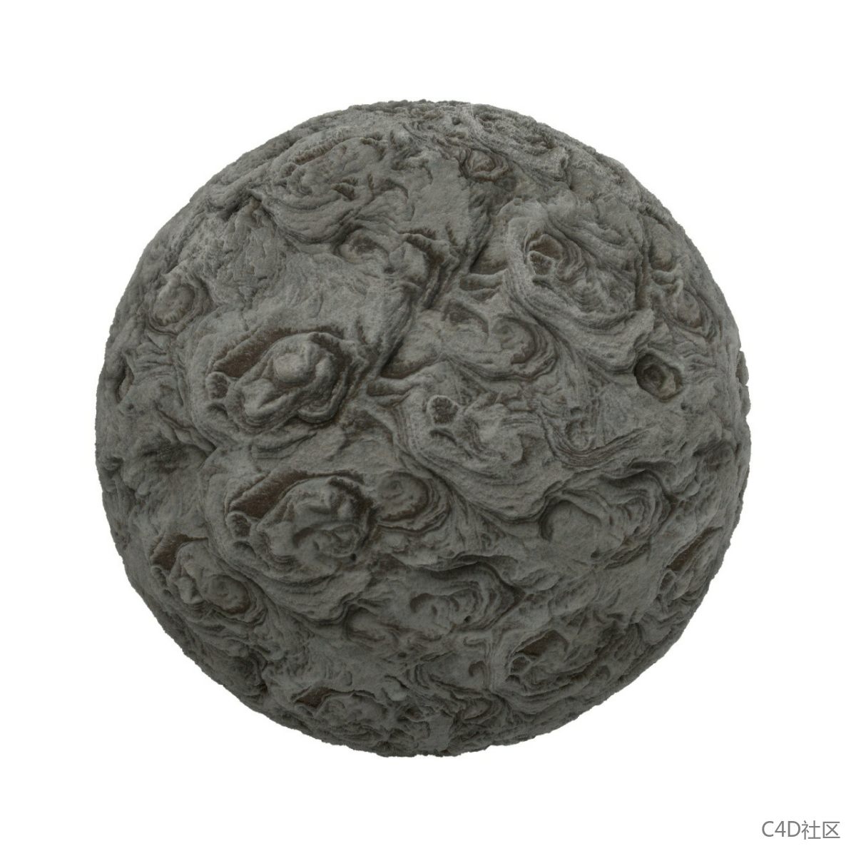 暗乱石纹理贴图