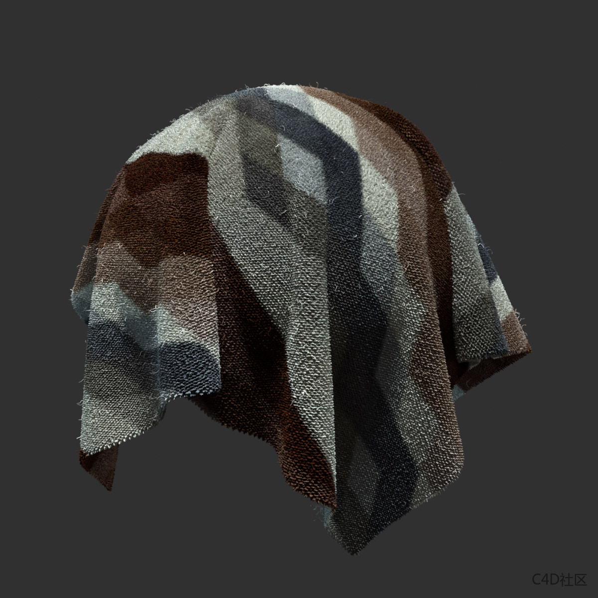 50种布料Octane材质预设贴图Octane Fabric Materials Vol 02