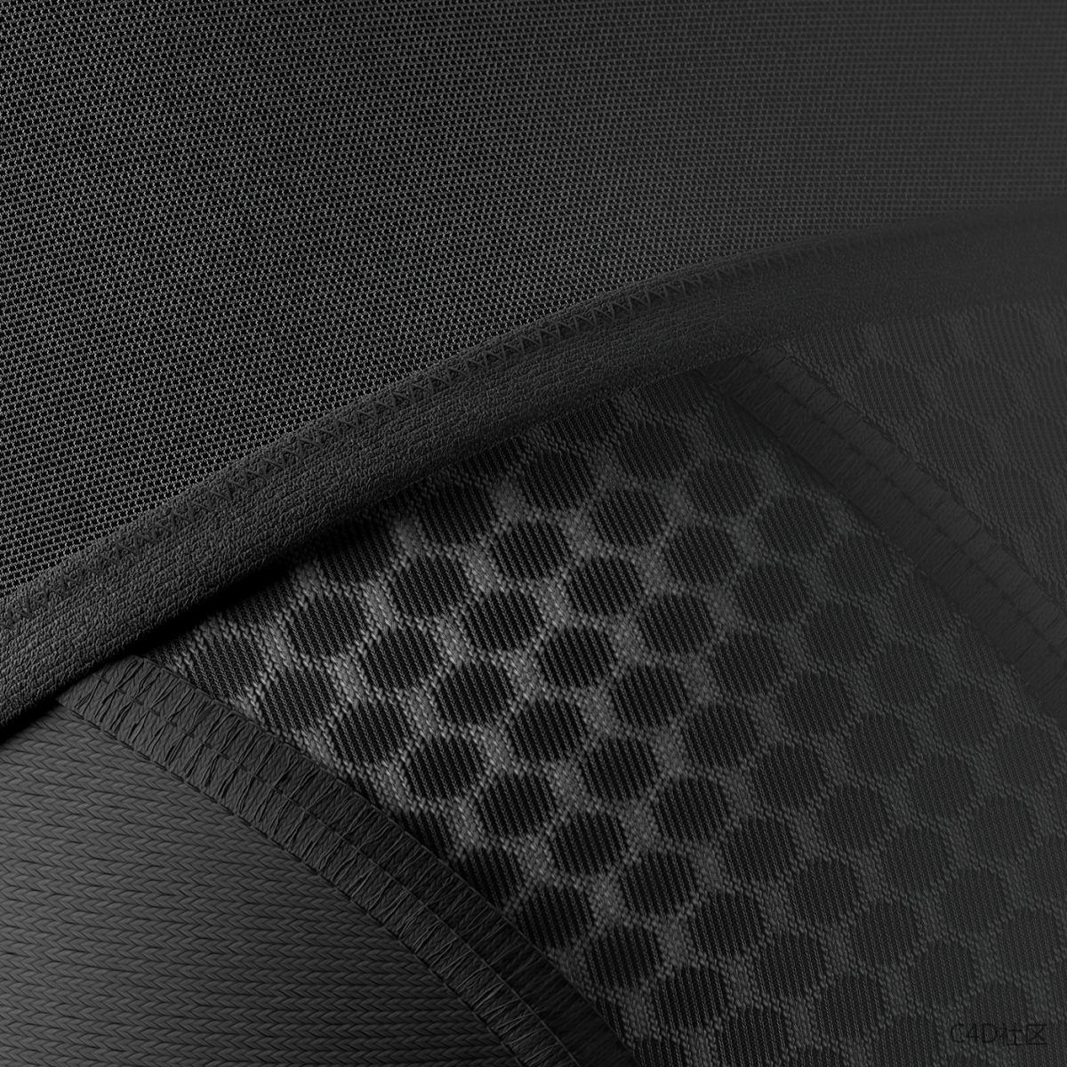 耐克UltraBreathe运动文胸的超高分辨率资源创造-3D动态作品