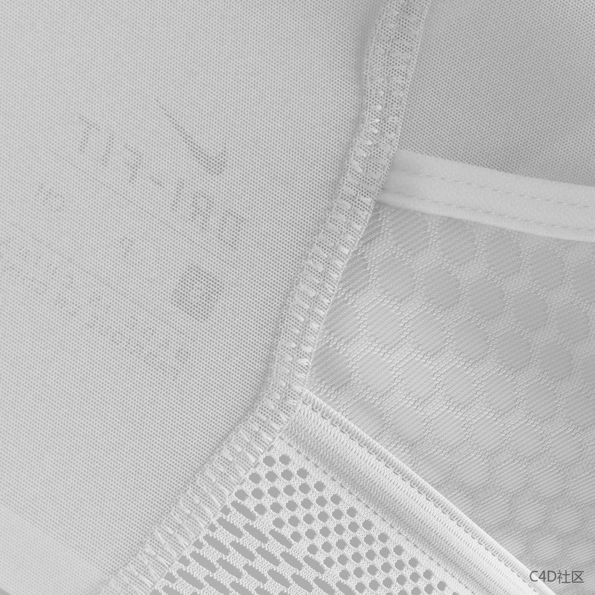 耐克UltraBreathe运动文胸的超高分辨率资源创造-3D动态作品