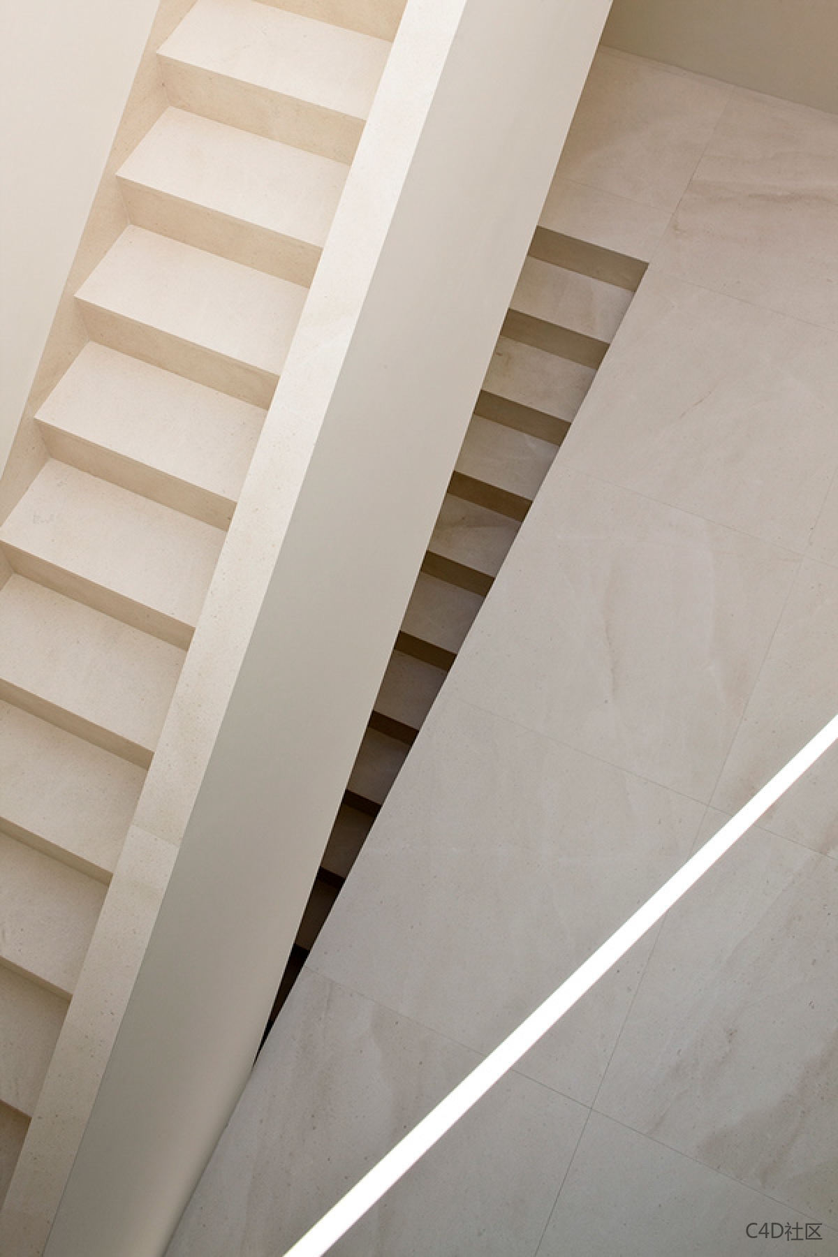 城堡俯瞰山腰上的房子-behance-Fran Silvestre Arquitectos