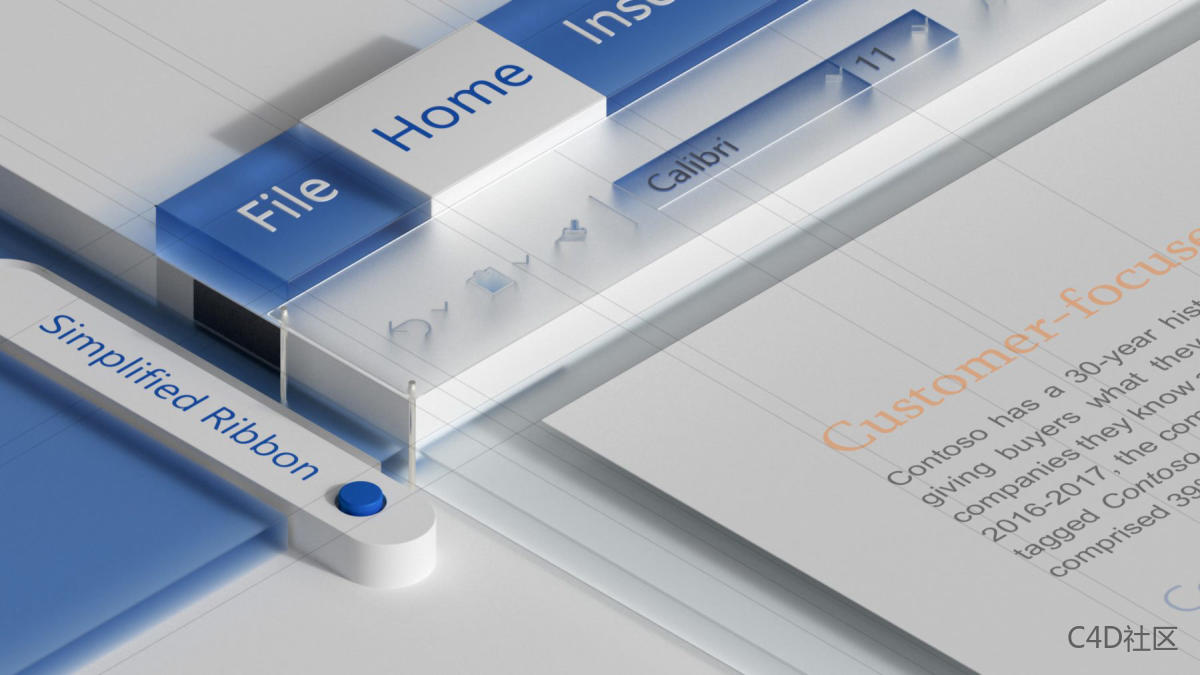 Microsoft Office 365-Behance-Joey Recoskie 