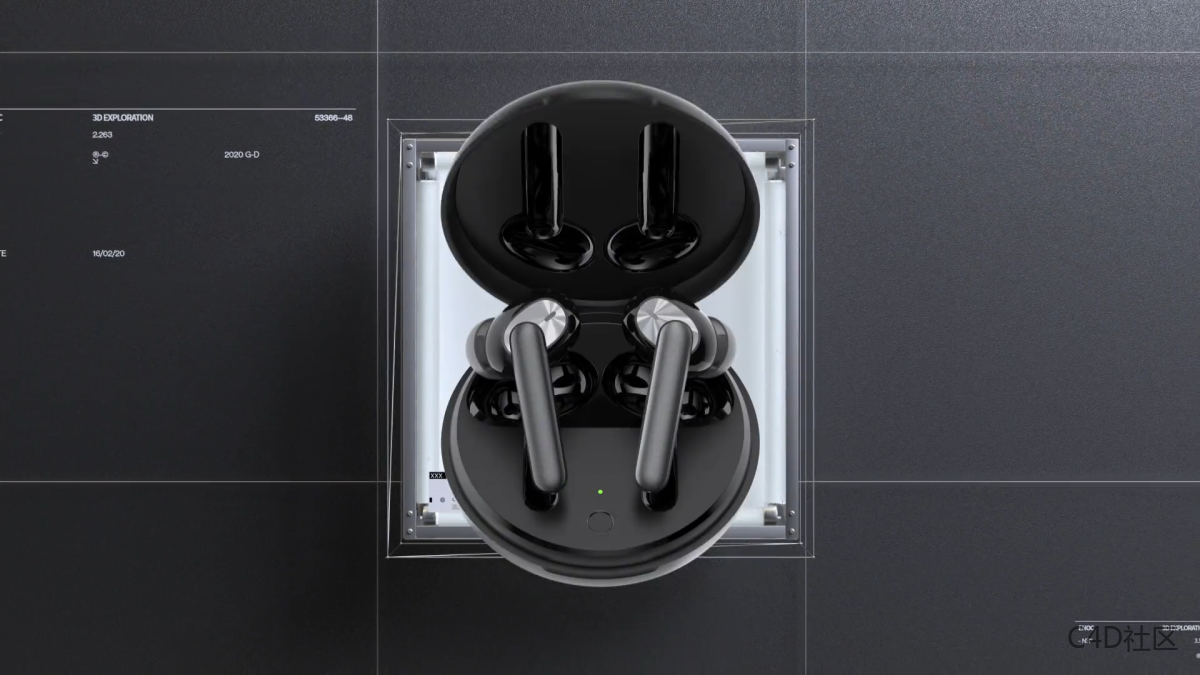 OPPO Enco W31广告动画