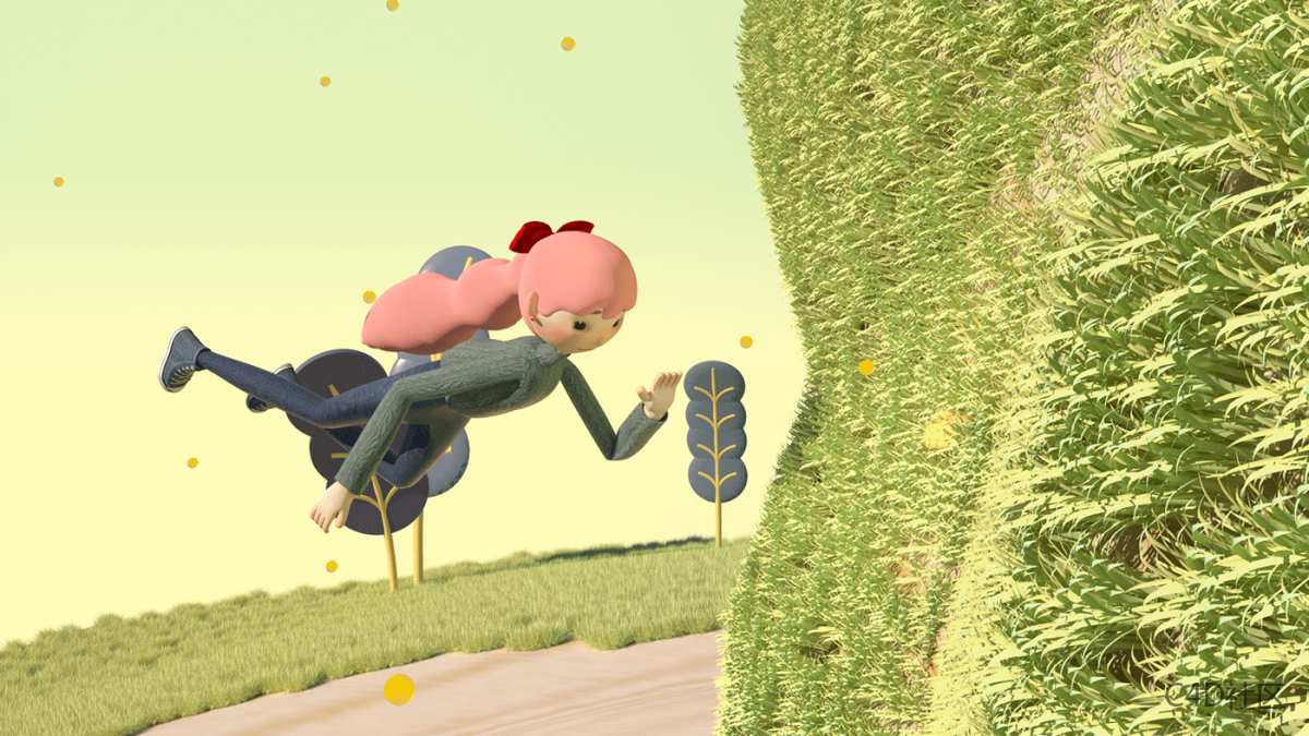 流体，流动水母动画