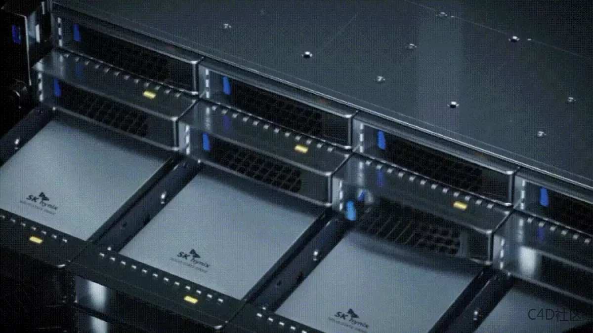 海力士数据中心广告宣传动画