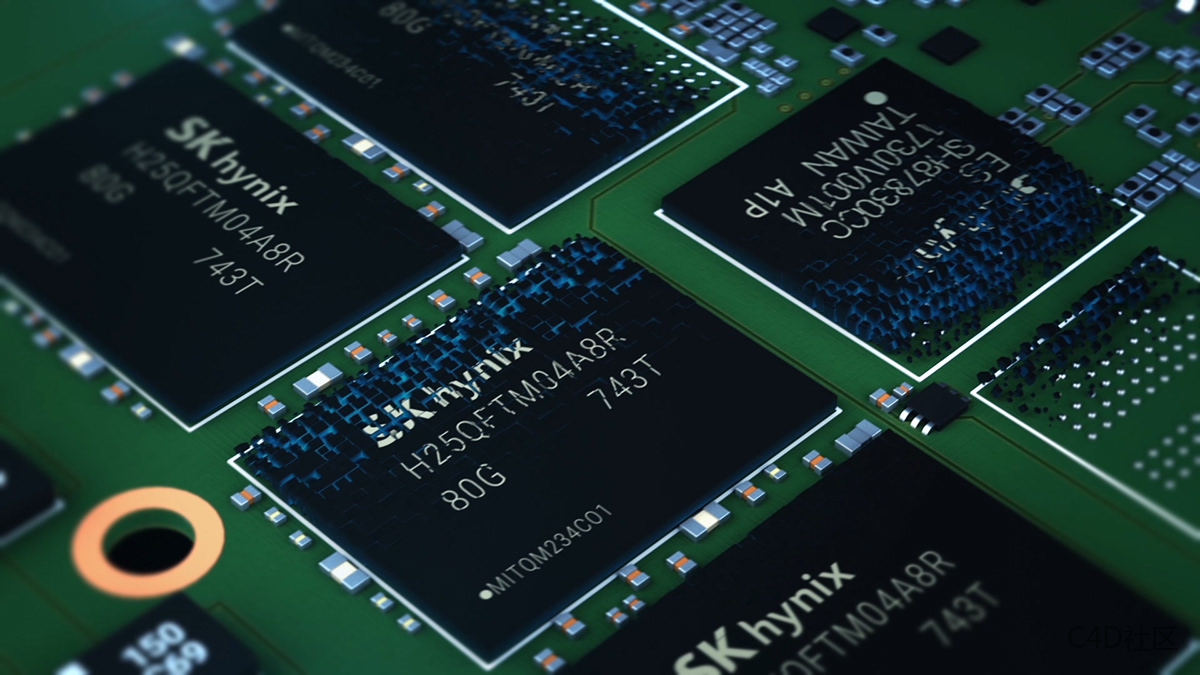 海力士数据中心广告宣传动画