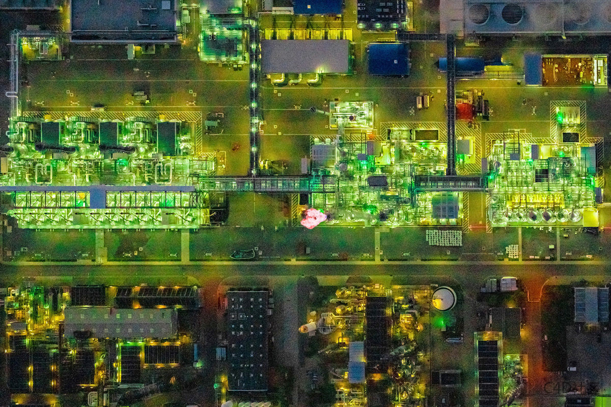 化学区域航空照