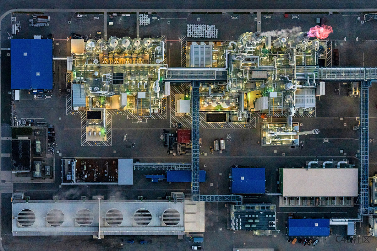 化学区域航空照