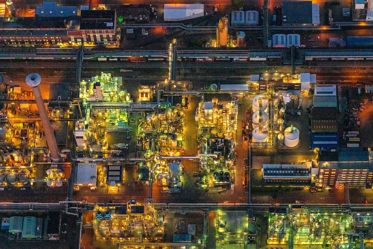 化学区域航空照