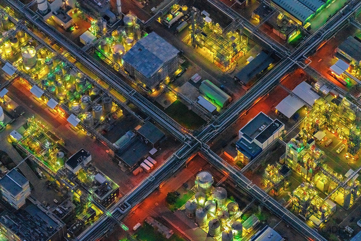 化学区域航空照