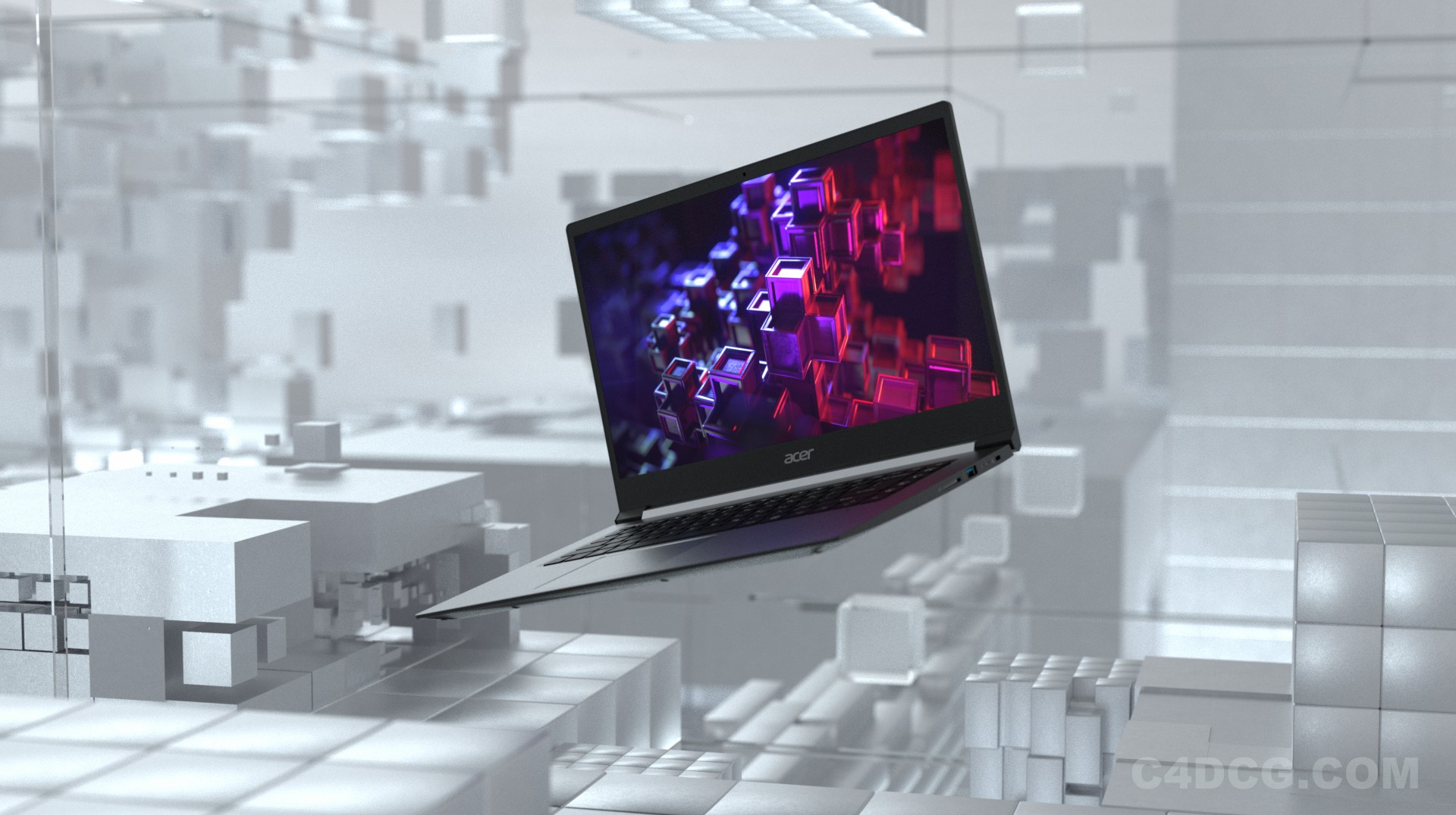 3D动画设计欣赏:华硕 Flipbook 13宣传视频