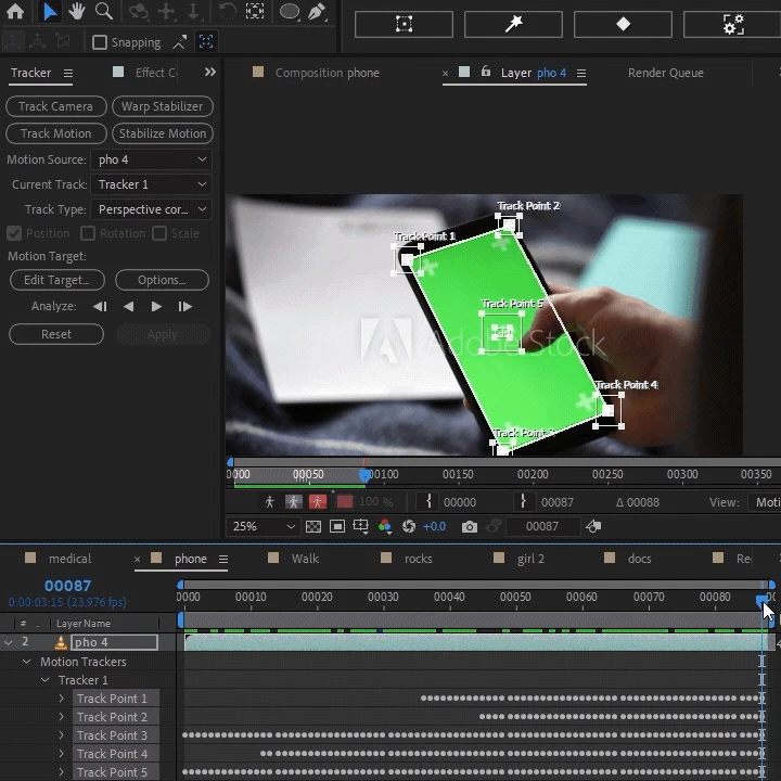ReTrack 2.1.3 fro After Effects 视频跟踪修复脚本