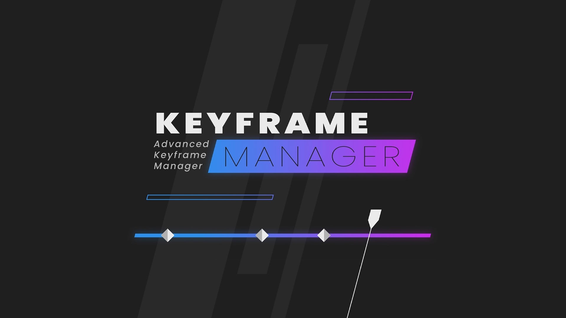 Keyframe Manager V1.1.2 fro After Effects 关键帧控制管理器