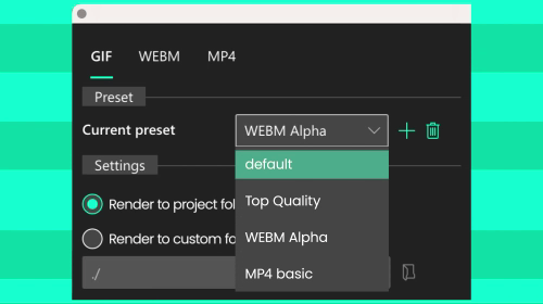 GifGun V2.0.21 Fro After Effects 快速导出GIF动图插件