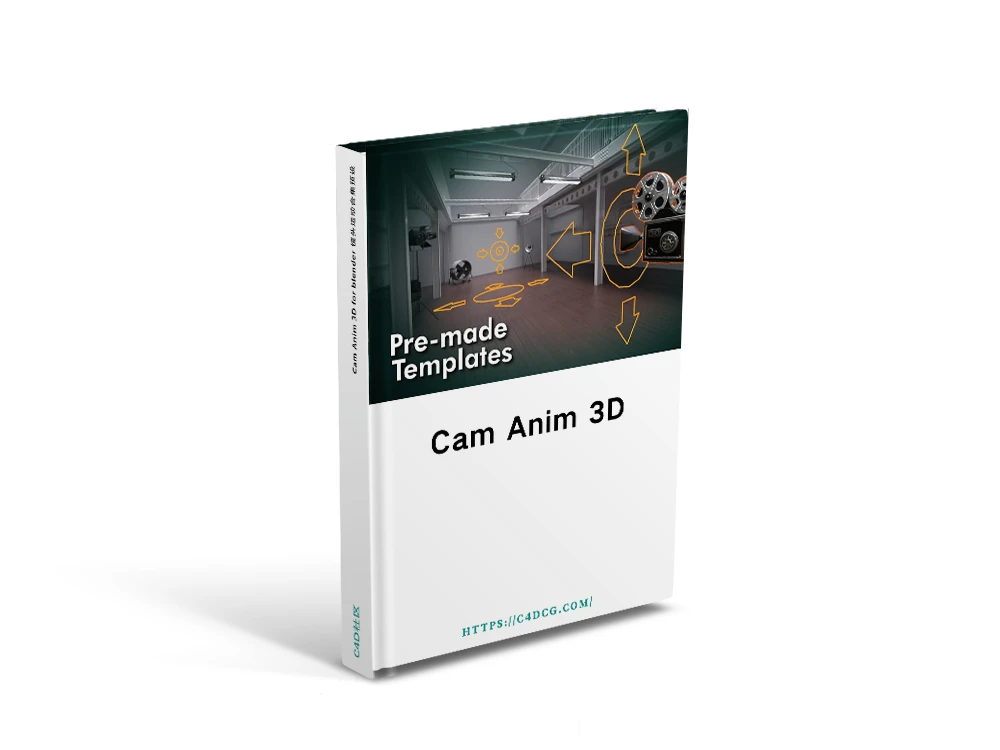 Cam Anim 3D for blender 镜头运动合集预设