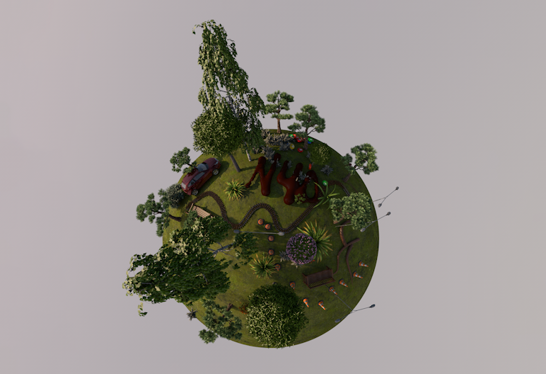 Nitro Draw 1.25 for Cinema 4D 模型物体绘制放置插件