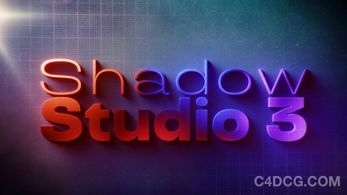 Shadow Studio 3 V1.0.8 Fro After Effects 真实光线阴影插件