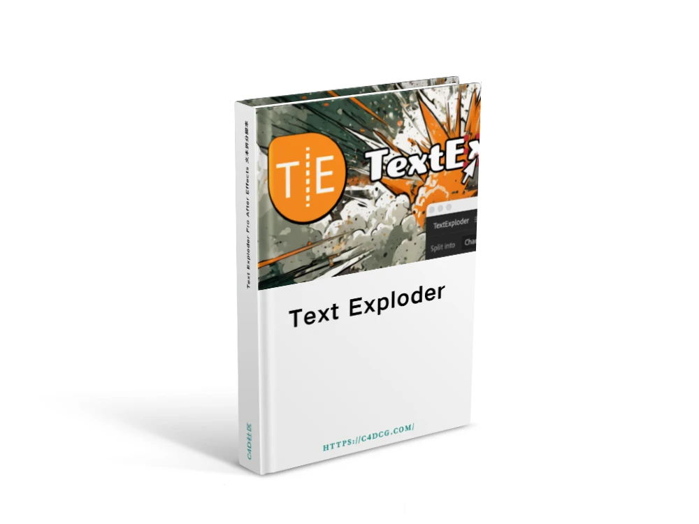 Text Exploder V3.0 Fro After Effects 文本拆分脚本