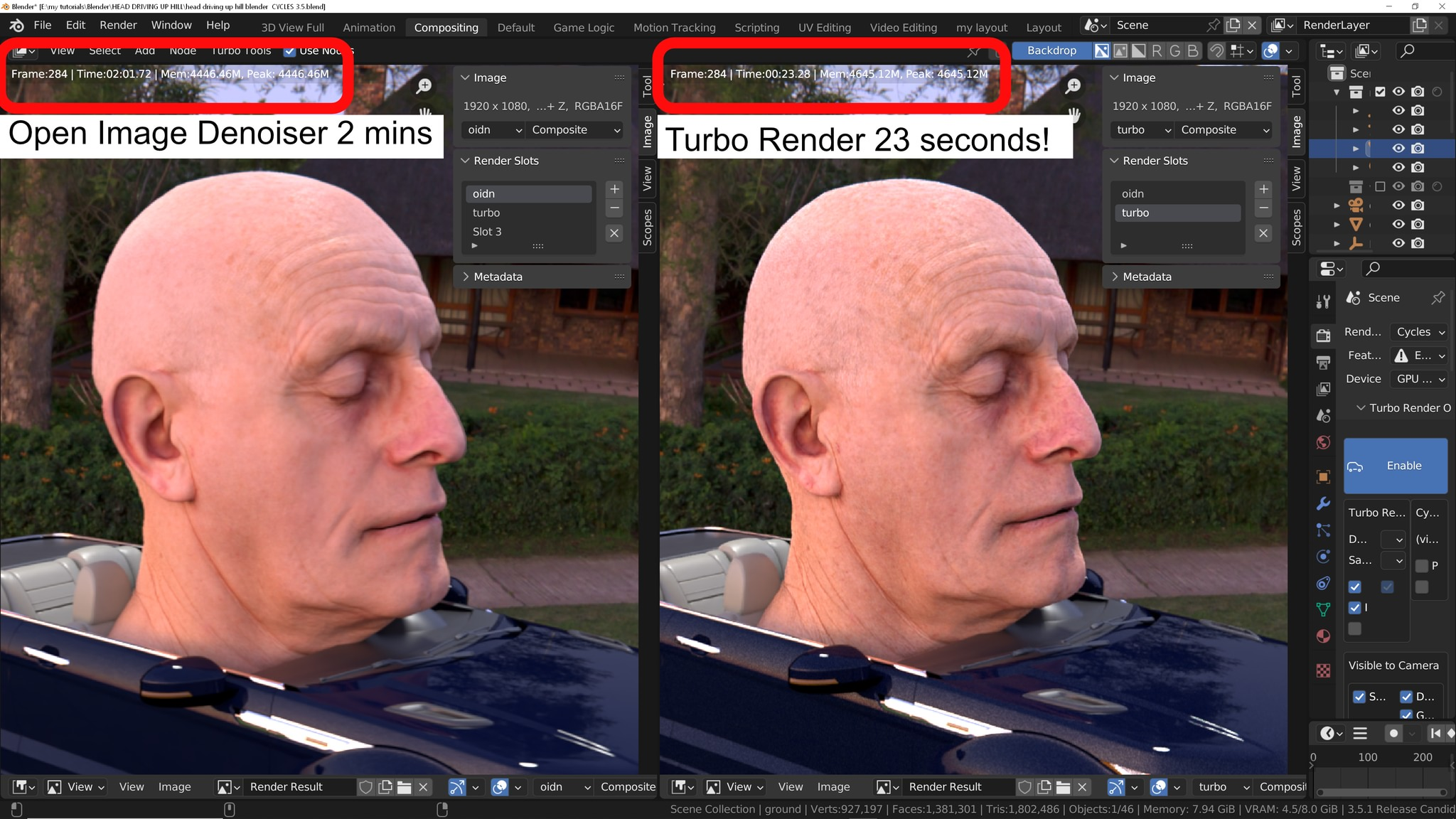Turbo Tools V4.1.5 fro Blender快速渲染插件