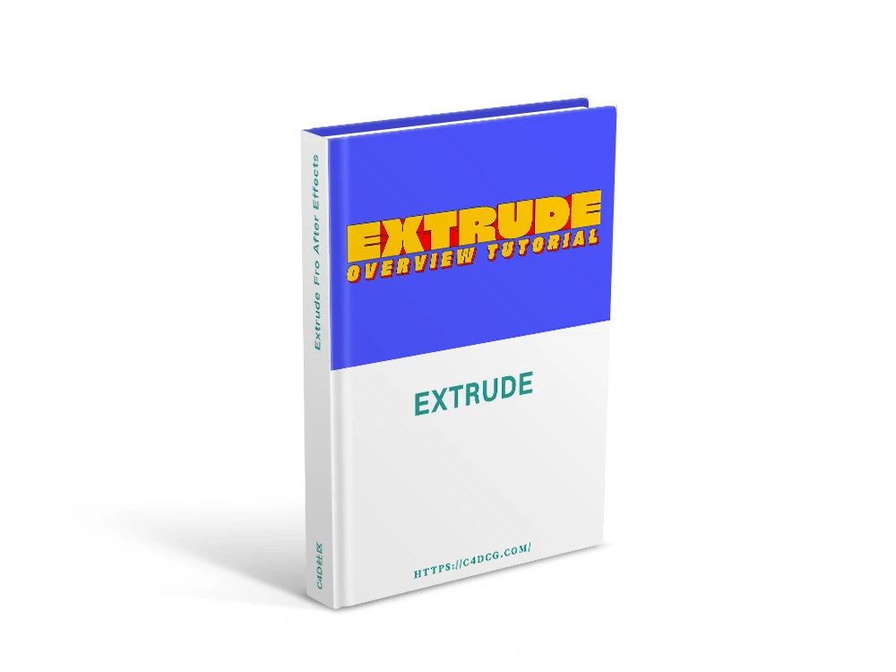 Extrude v1.0.0 Fro After Effects 文字图形挤出插件