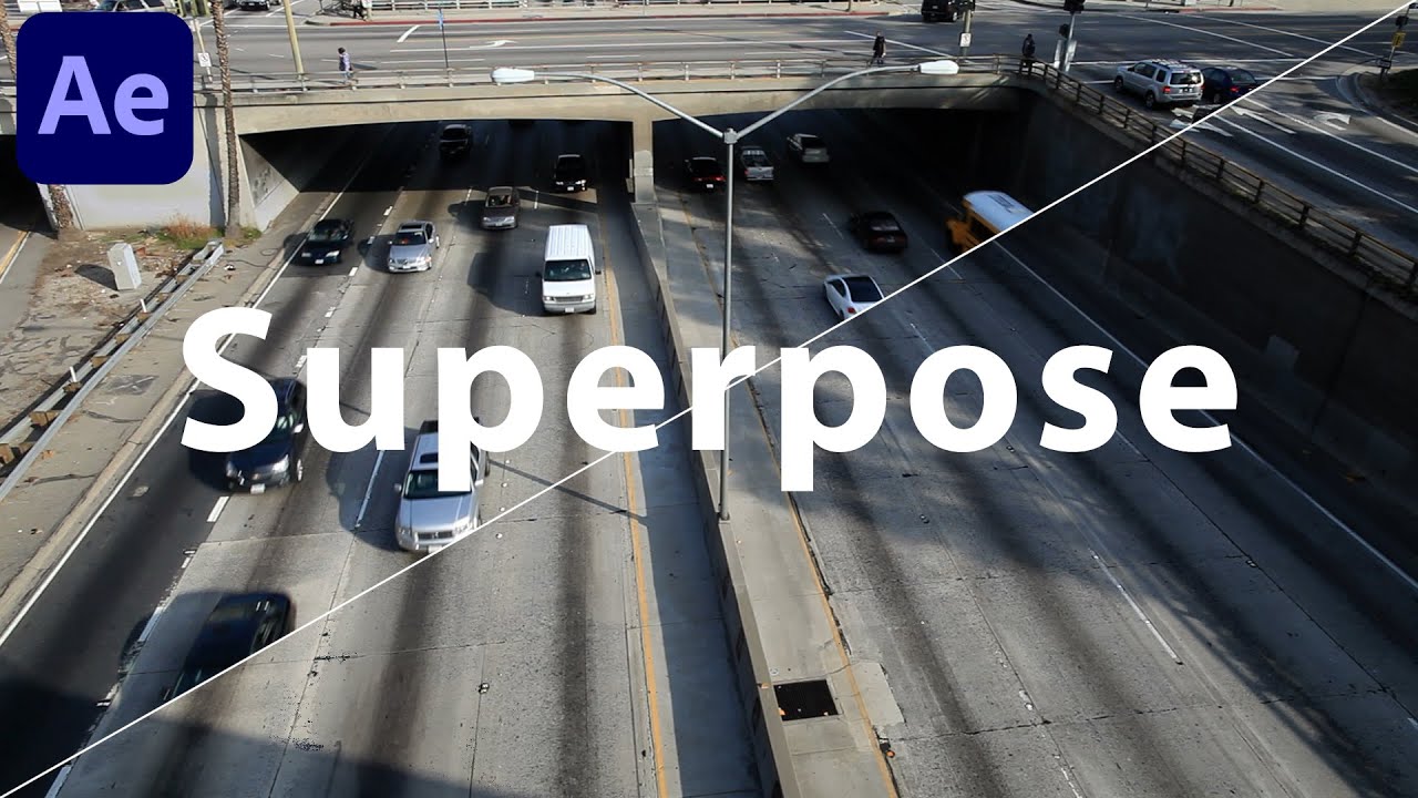 Superpose v2.2 Fro AE/Nuke 去除动态物体插件