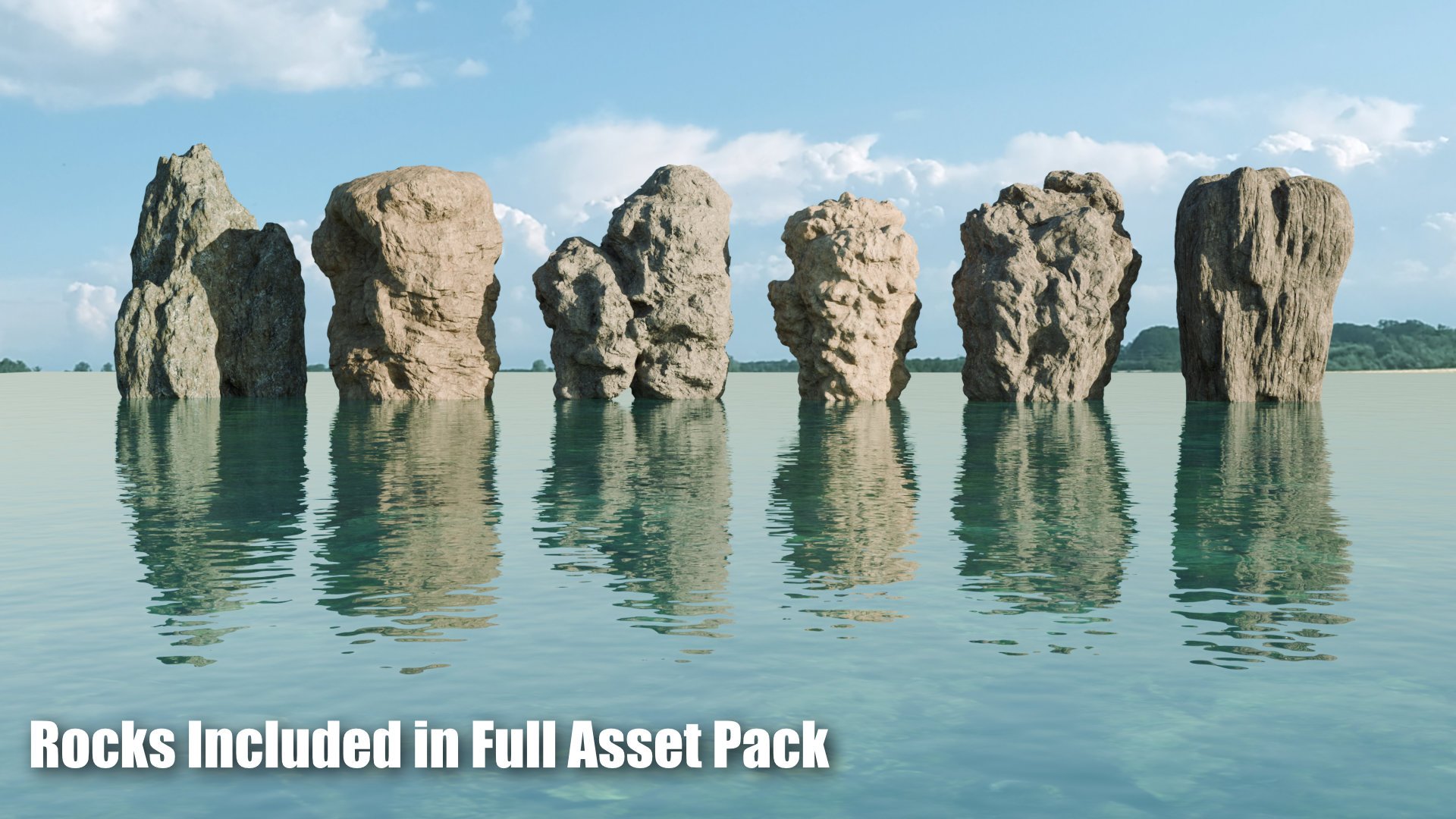 Aqua Shader v1.2.0 Fro Blender 水面着色器插件