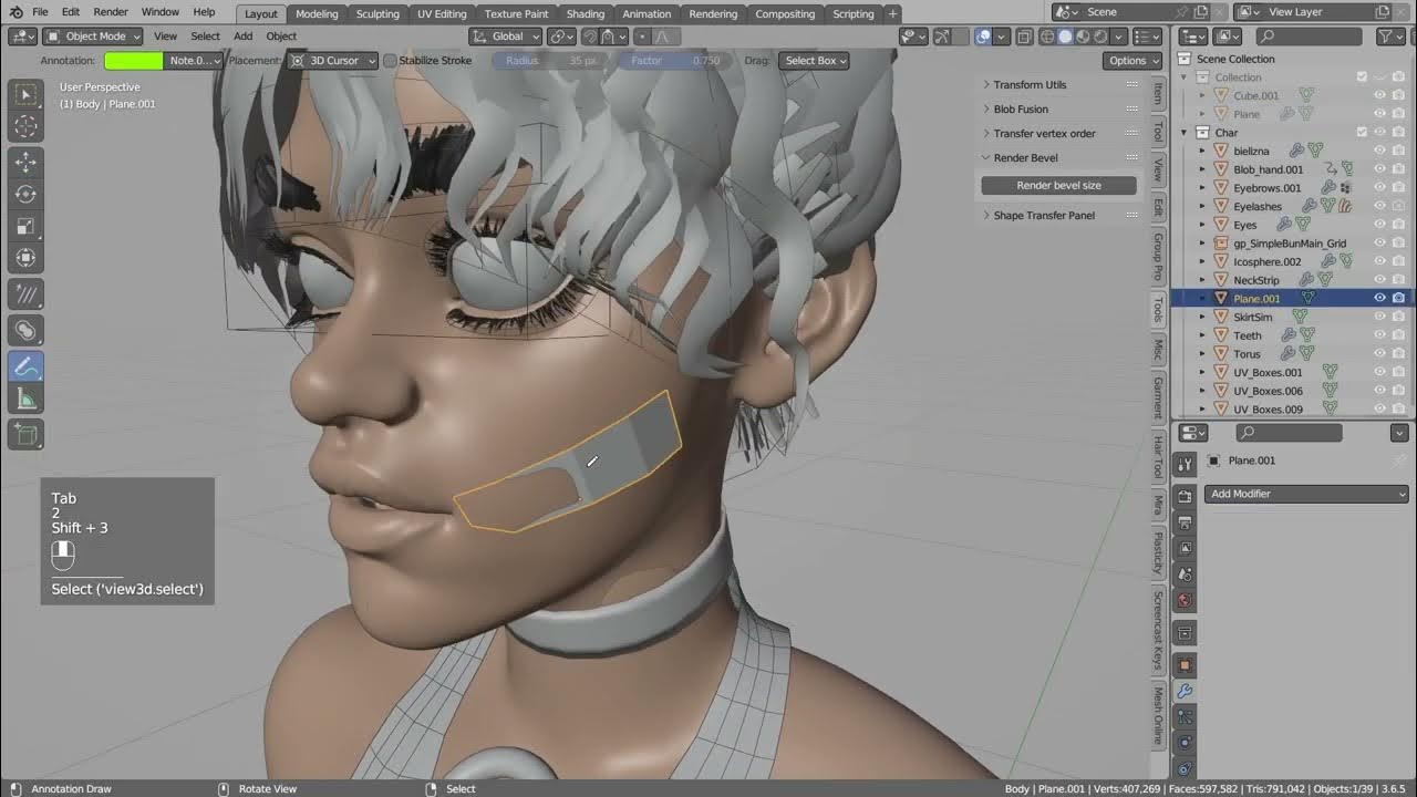Draw Xray v4.2.2 fro blender 顶部面片选择插件