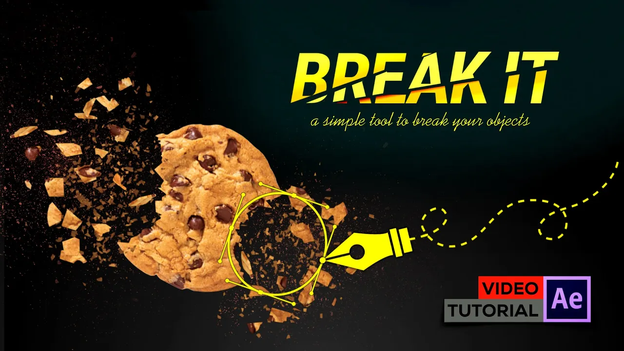 Break It V1.1.2 fro After Effects 自定义破碎脚本