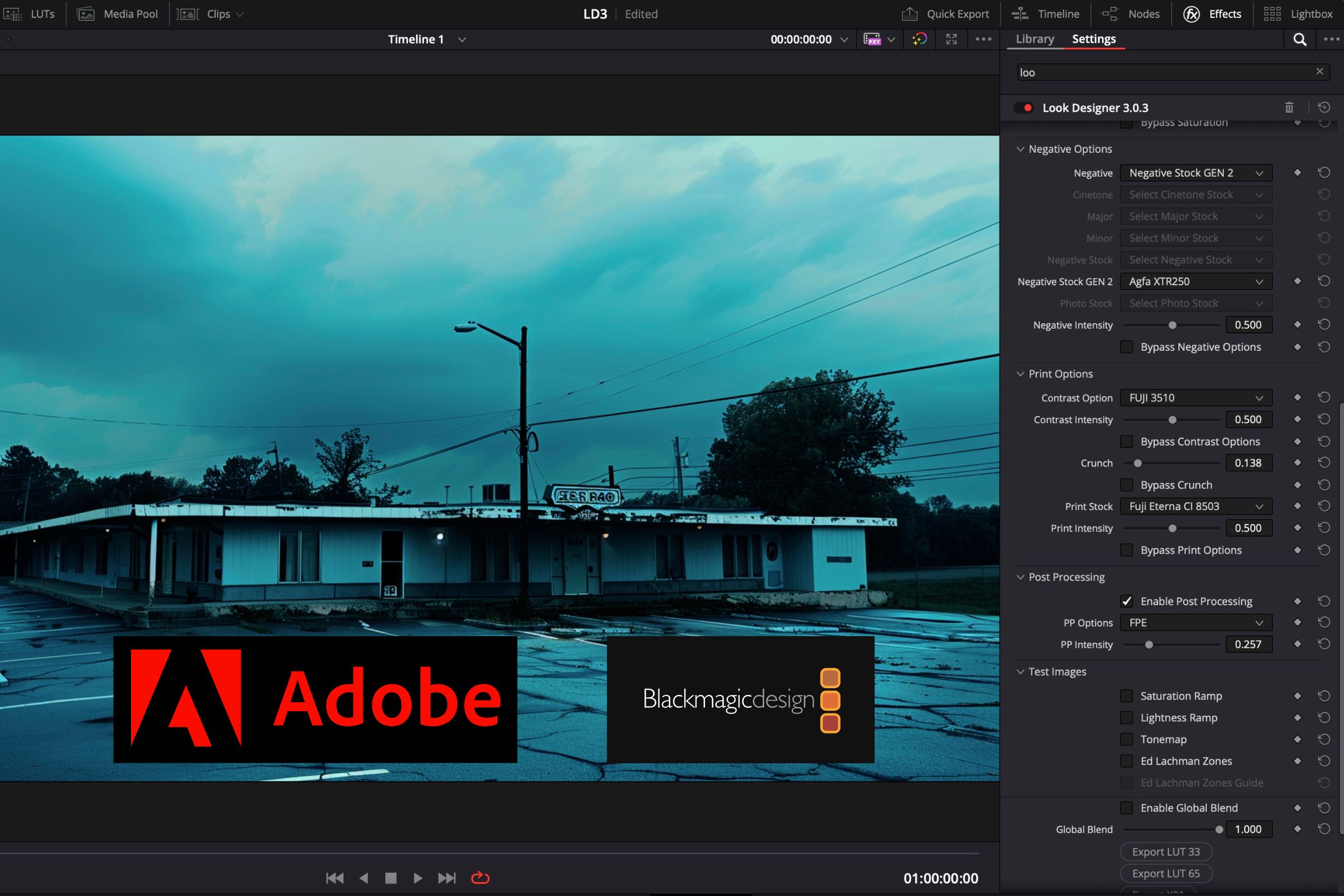 Look Designer V3.1.1 For AE/PR 胶片视频调色插件
