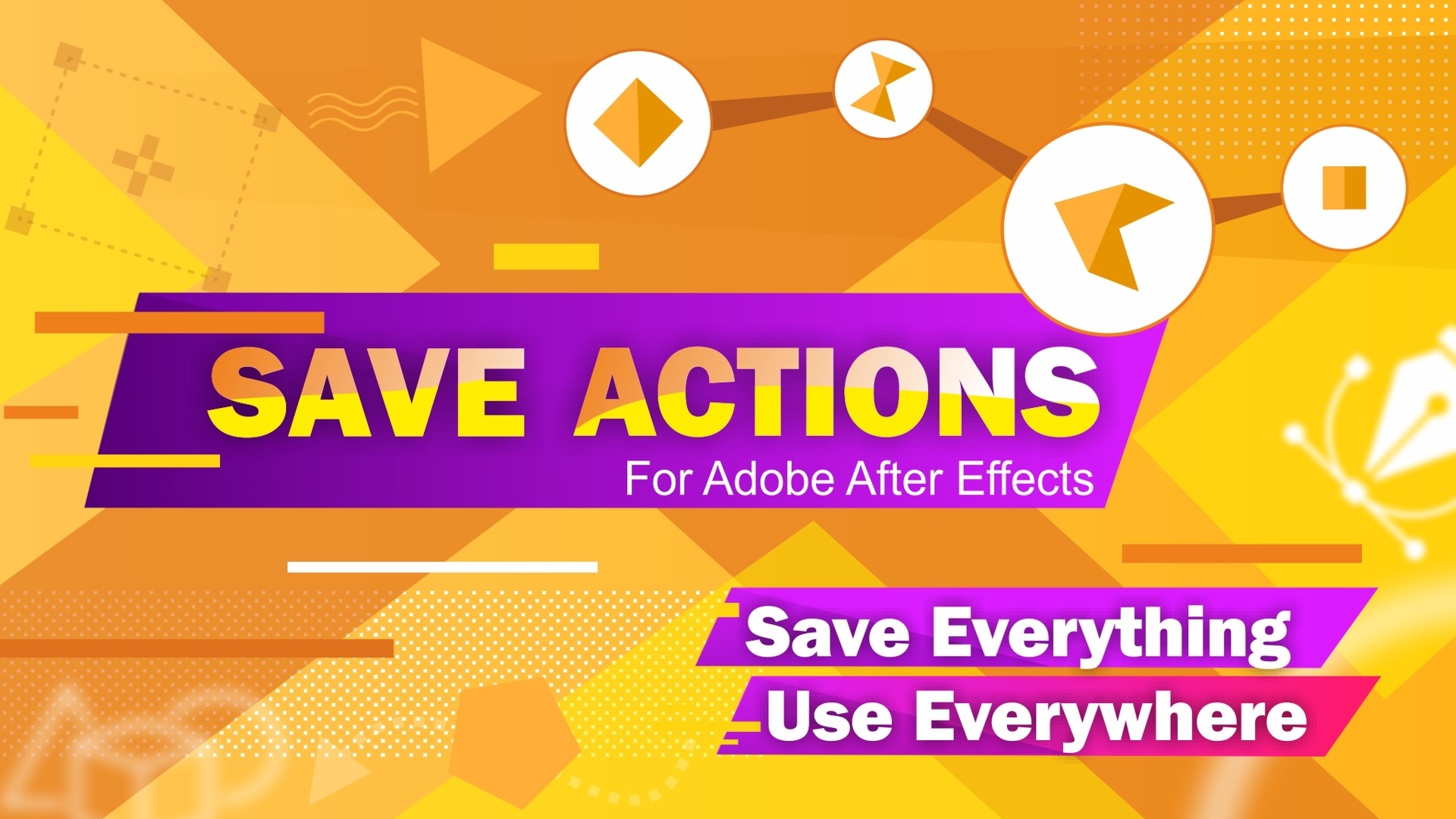 Save Actions v1.4 After Effects 图层属性存储脚本