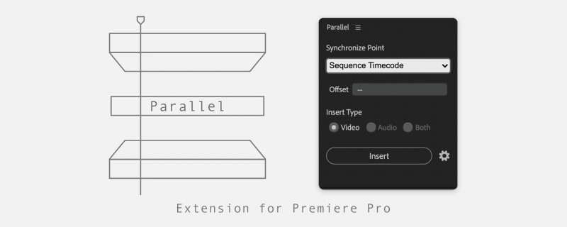 Parallel v1.1.1 fro Premiere Pro 时间码视频同步脚本