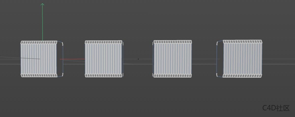 纯用C4D制作一个简易的旋转太空片头