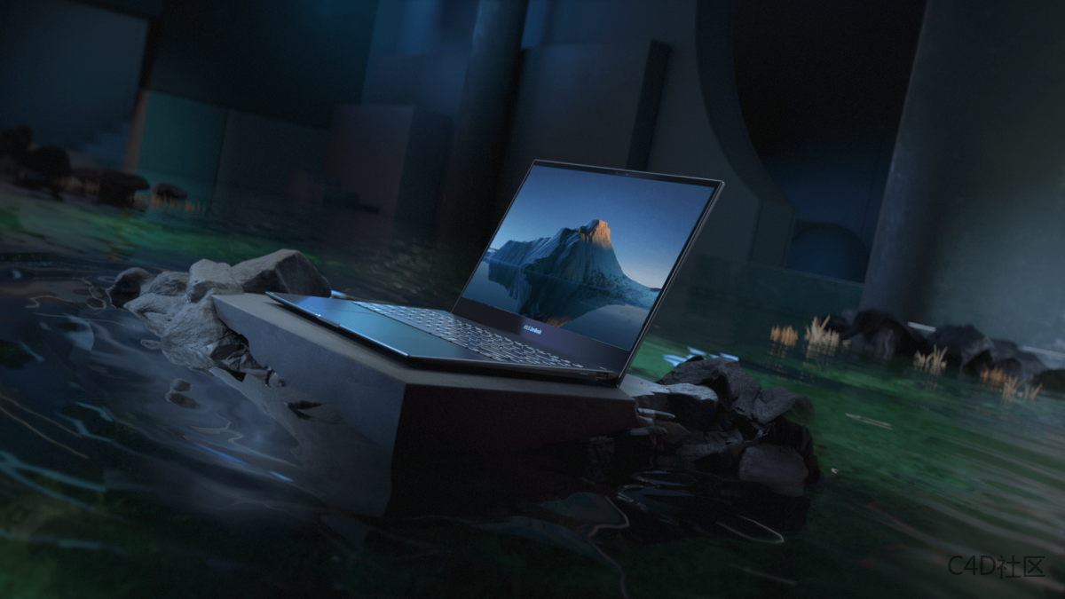 3D动画设计欣赏：华硕 Flipbook 13宣传视频