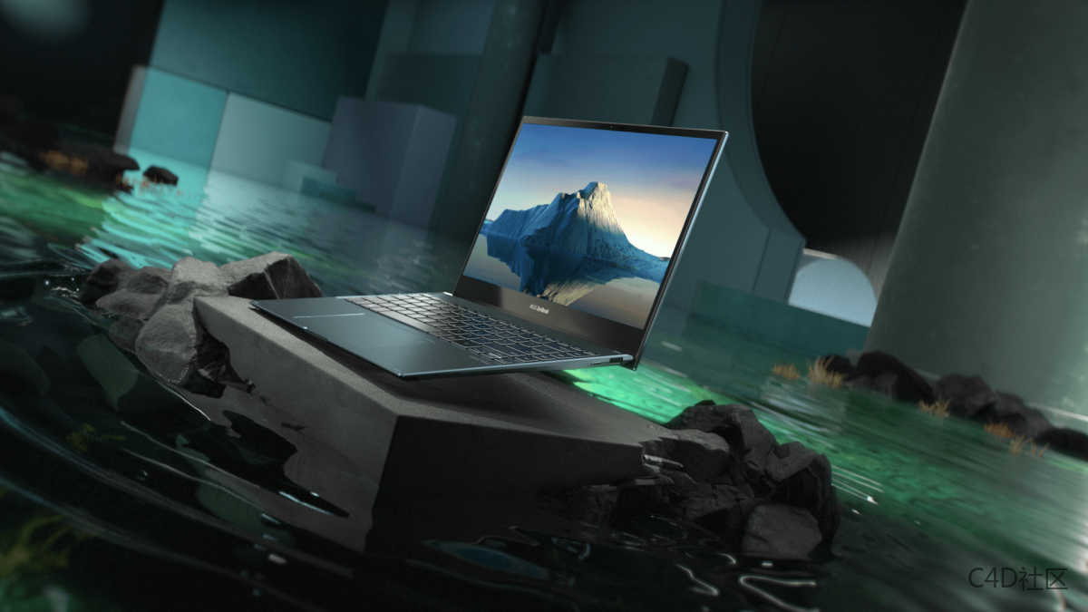 3D动画设计欣赏：华硕 Flipbook 13宣传视频