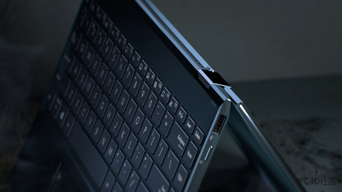 3D动画设计欣赏：华硕 Flipbook 13宣传视频