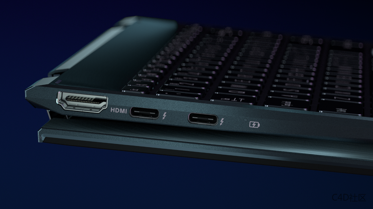 3D动画设计欣赏：华硕 Flipbook 13宣传视频