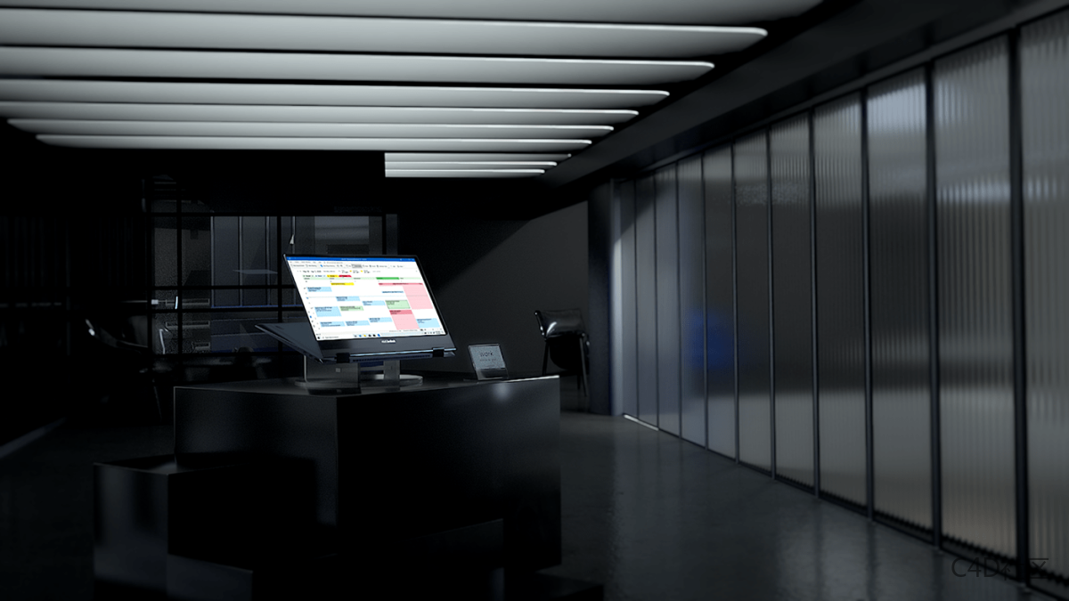 3D动画设计欣赏：华硕 Flipbook 13宣传视频