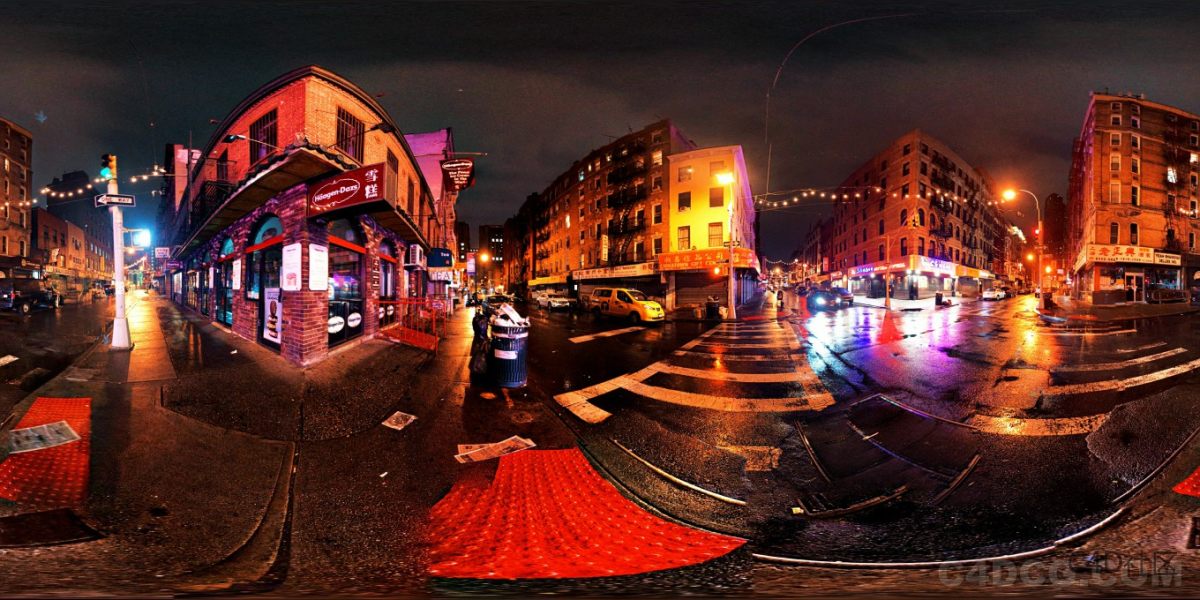 曼哈顿之夜夜景HDR贴图