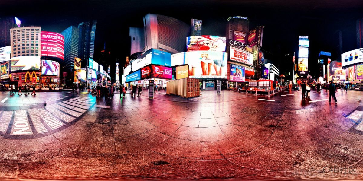 曼哈顿之夜夜景HDR贴图