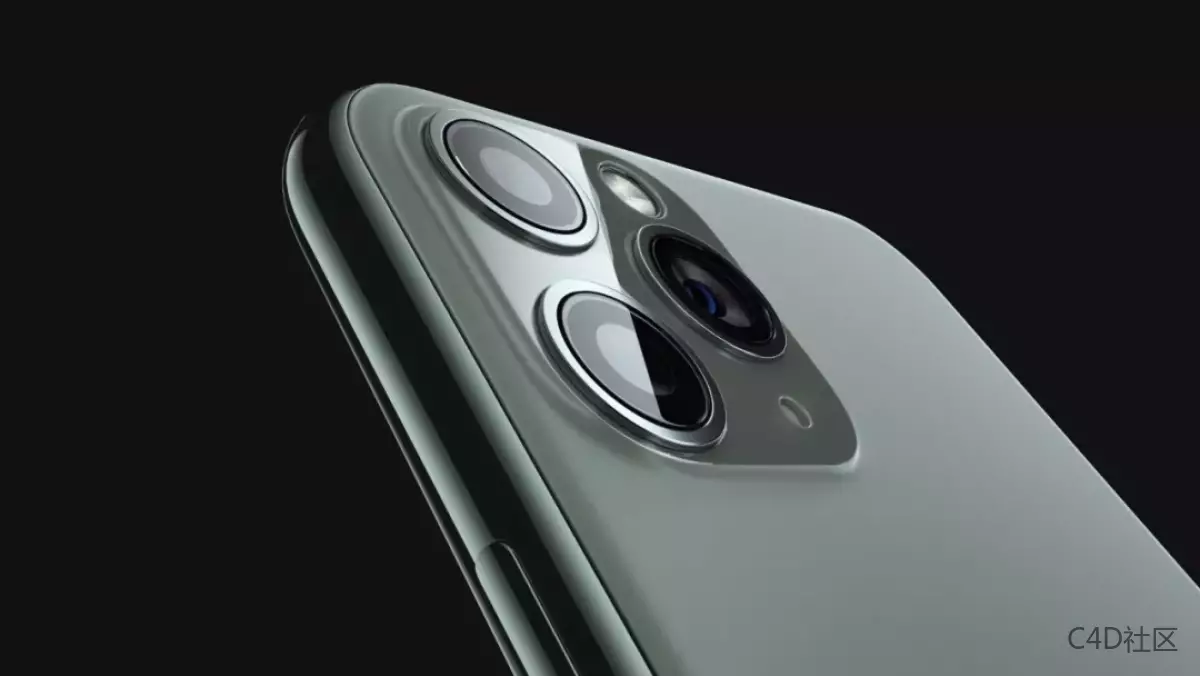 iPhone 11 Pro手机高精模型(威猫设计)