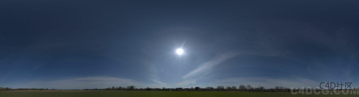 24K全景天空(1)中午-HDRI天空贴图