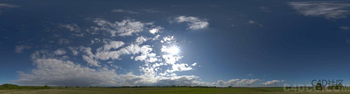 24K全景天空(2)中午-HDRI天空贴图