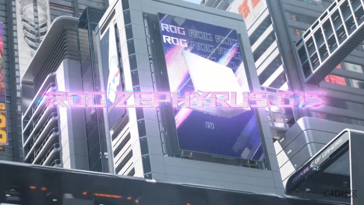 华硕ROG笔记本产品动画-ROG Zephyus G15