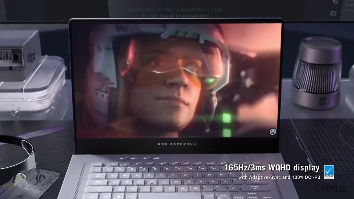 华硕ROG笔记本产品动画-ROG Zephyus G15