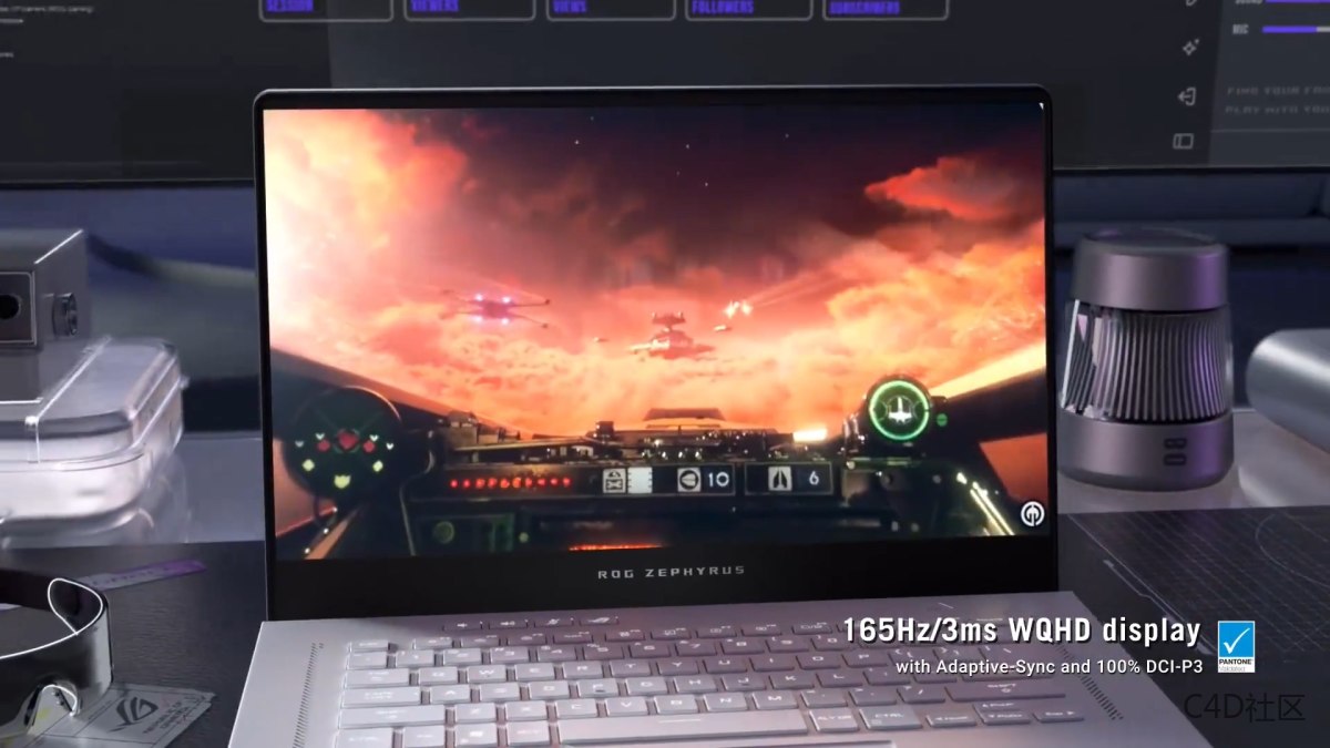 华硕ROG笔记本产品动画-ROG Zephyus G15