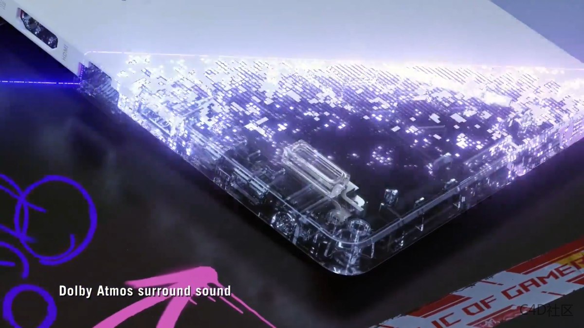 华硕ROG笔记本产品动画-ROG Zephyus G15