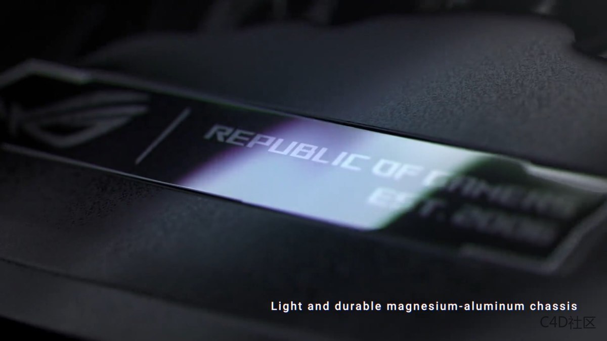 华硕ROG笔记本产品动画- ROG ZEPHYRUS M16